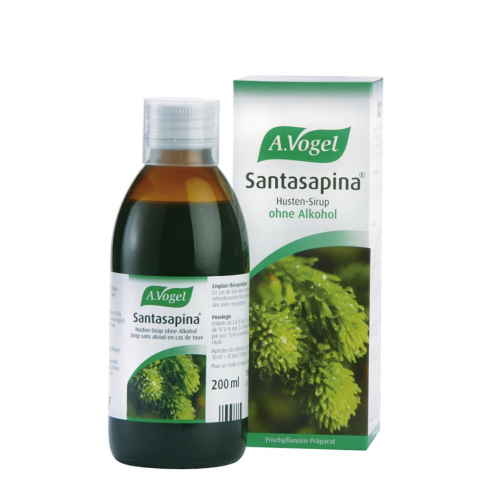 A.Vogel Santasapina® Φυτικό σιρόπι για τον βήχα - Σιρόπι από φρέσκους βλαστούς άγριου ελάτου 100ml